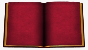 Old Red Open Book Png Clipart - Portable Network Graphics #48653