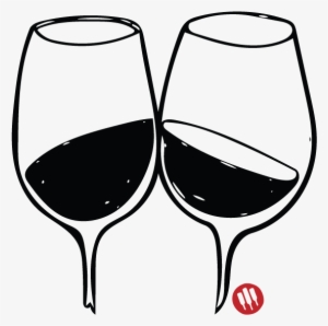 Spilled Wine Glass Png - Картинка Бокала С Вином Черно Белая #48876