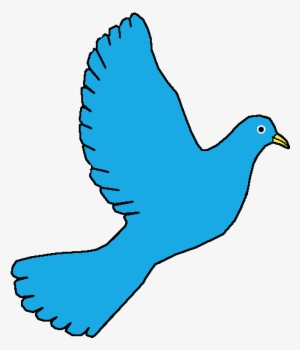 Peace Dove-blue - Peace Blue Dove #48924 Peace Dove-blue - Peace Blue Dove #48924