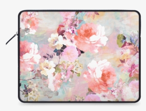 Dailyobjects Love Of A Flower Ballistic Nylon Zippered - Background Flower Vintage Watercolor #49226