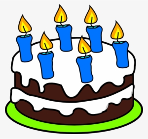 Pastry Clipart Candle - Birthday Cake Clipart 6 #49324