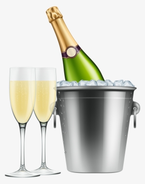 Champagne And Glasses Png #49463
