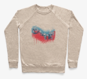 Watercolor Painting Pullovers - Alien Christmas Sweatshirt #49483