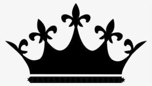 Black King Crown Png - Queen Crown Vector Png #49548