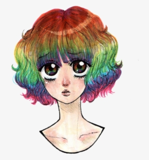 Rainbow Burst Re-draw By Lithekay On Deviantart Wig, - Drawing #49808