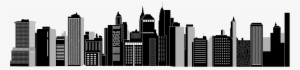 City Black And White Png #400945