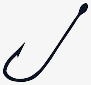 Fish Hook Png Images Free Download Vector Black And - Fishing Hook Clip Art #401014