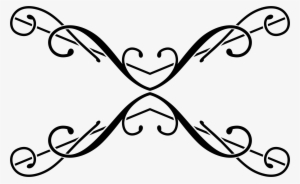 Drawing Line Art Description - Elegant Symbols Clip Art #401115