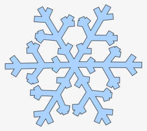 Simple Snowflake - Snowflake Clip Art Vector #401324