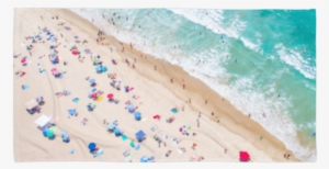 Colors Of Manhattan Printed Beach Towel #401369