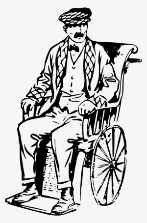 This Free Icons Png Design Of Wheelchair Man #401391