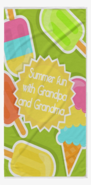 Summer Fun Beach Towels For Grandparents And Grandkids - Beach #401458