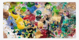 Tunnel Vision Death Skull Beach Art Towel Artevo - Skull #401518