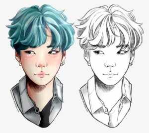 Min Yoongi By Ramiobsessed On Deviantart Clipart Transparent - Suga #401593
