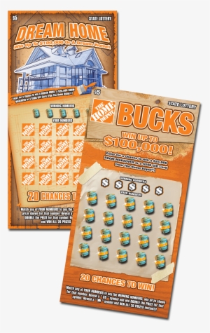 Alchemy3 Has A Number Of Different Scratch Ticket Designs - Transparent Lottery Ticket Png #402035