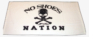 Kenny Chesney No Shoes Nation Beach Towel-white - Engel Coolers No Shoes Nation Eng65 Cooler - White #402094