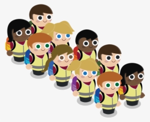 Gowsb For Schools - People Walking Cartoon Png #402098