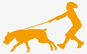 Silhouette Dog Walking At Getdrawings - Dog Walking #402120