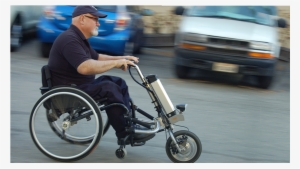 Dragonfly Detachable Fast Power Unit For Wheelchair - Firefly Wheelchair Bike #402337