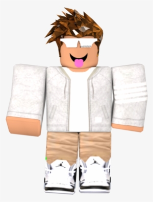 Download This Is The Gfx I Made Of My Roblox Character <3 - Cartoon PNG  image for free. Search more high quality free t…