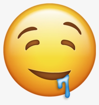 Drooling Emoji Png - Free Transparent PNG Download - PNGkey