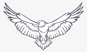 Eagle Wings Png Photo - Soaring Eagle Clipart Black And White #403061