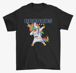 Denver Broncos Unicorn Dabbing Football Sports Shirts - Golden Knights Shirt Funny #403787