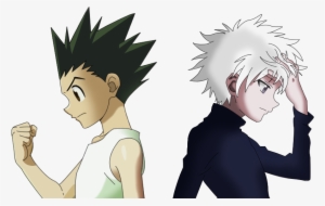 Killua Transparent Gon Clip Art Download - Hunter X Hunter Gon Et Kirua #404115