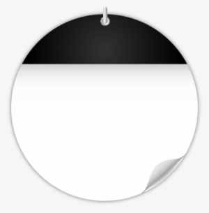 Calendar Black Circle - Calendar Date Icon Png #404134