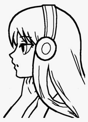 Girl Base - Simple Easy Anime Drawings #404625