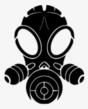 Gas Mask With Biohazard Symbol - Plantilla De Mascara Antigas #404713