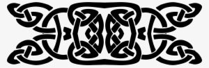 Celt Clipart Divider - Celtic Knot Transparent Background #405076