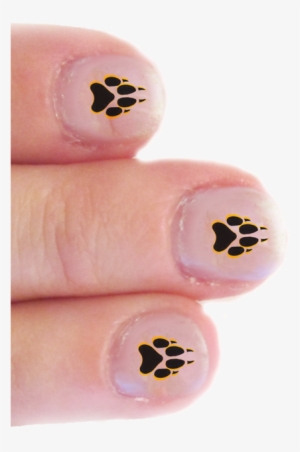 Bink'd® Wolf Butterfly Paw Print Jar - Wolf Paw Print Nail Art #405898