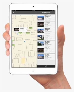 Tablet White Ipad Png - Hands With Tablet Png #406109