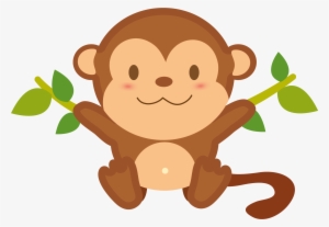 Monkey Clipart Logo - Monkey Clipart Transparent Background #406243