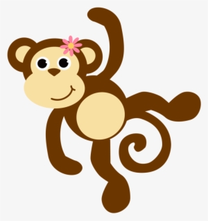Free Images Download 2018 Monkey Clipart No Background - Baby Girl Animals Clipart #406269