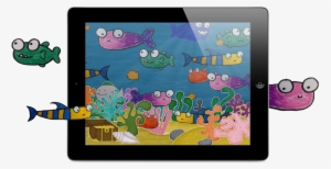 Squiggle Fish - Ipad Clipart For Kids #406518
