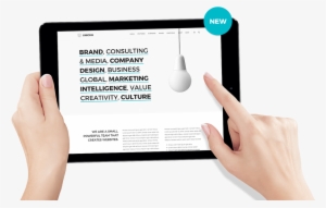 Clipart - Hand And Ipad Png #406735