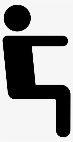 Sitting Silhouette - #406919