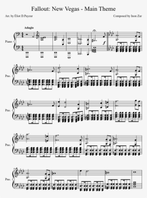 New Vegas - Fallout New Vegas Theme Sheet Music #407062