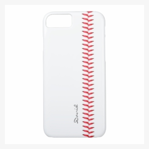 Sport Theme Baseball Stitching Custom Name Iphone 7 - Iphone #407119