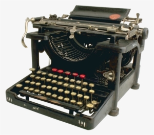 Retro Images Pngpix Transparent - Typewriter Png #407797