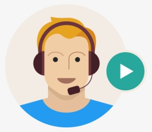 Direct Video Feedback - Support Agent Avatar #407850