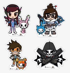 Tokidoki X Overwatch Stickers - Overwatch Stickers #407896