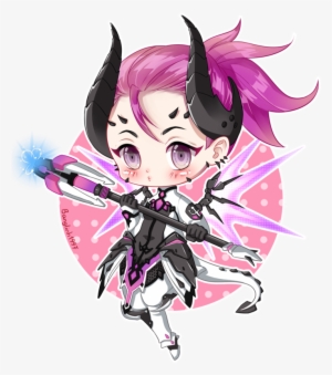 Banner Royalty Free Library Chibi Mercy Imp From By - Chibi Mercy #407949