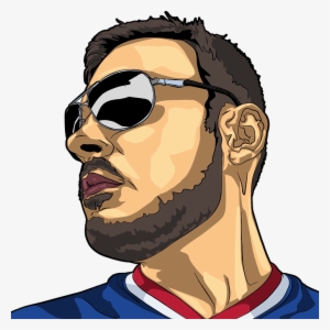 Baseball, Boy, Cubs, Fan, Guy, Man, Young - Bart Mann Cartoon #408376