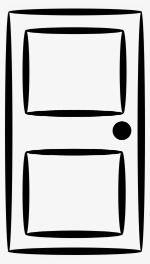 Graphic Bedroom Door Clipart - Door Clip Art #408669