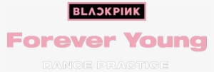 [blackpink] 'forever Young' Dance Practice Video - Parallel #409197