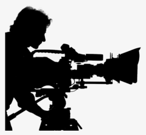 13 Photographer With Camera Silhouette Png Transparent - Cameraman Silhouette #409666