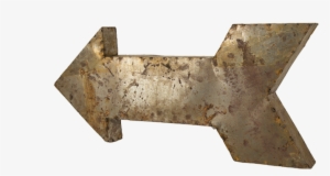 Grenfell Straight Metal Arrow #409721 Grenfell Straight Metal Arrow #409721